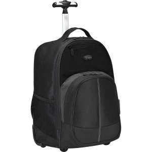 Targus 16" Compact Rolling Backpack Rugzakken Zwart | AVZ-357041